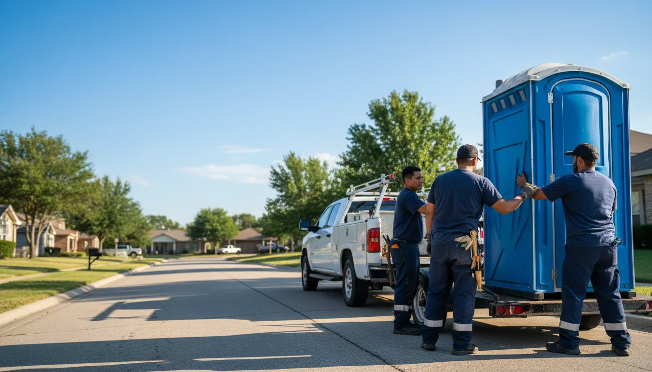 Portable Toilet Rental in Barnesville, PA near me